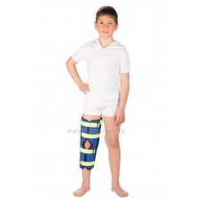 Детский бандаж для полной фиксации коленного сустава (тутор) 