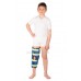 Детский бандаж для полной фиксации коленного сустава (тутор) 